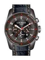 Orologio Locman Uomo Aviatore in Pvc 0450BKBKFWRKPSK - 0450BKBKFWRKPSK